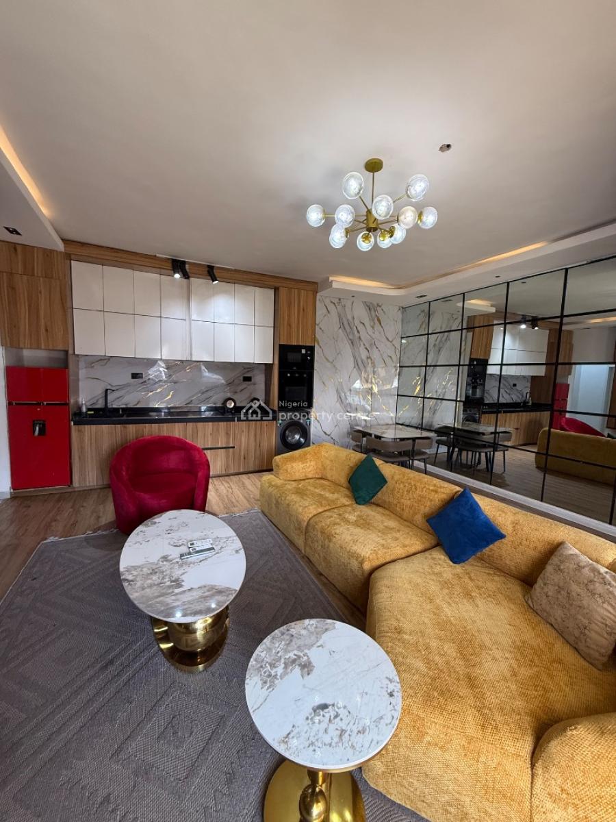 Cute Two Bedrooms Apartment, Five Street, Osapa, Lekki, Lagos, Flat / Apartment Short Let