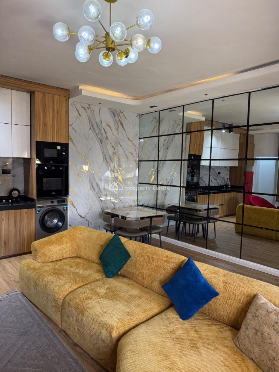 Cute Two Bedrooms Apartment, Five Street, Osapa, Lekki, Lagos, Flat / Apartment Short Let