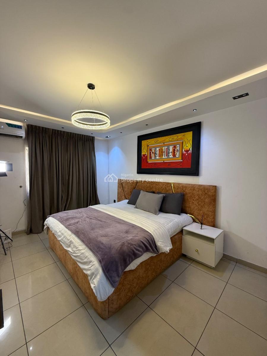 Cute Two Bedrooms Apartment, Five Street, Osapa, Lekki, Lagos, Flat / Apartment Short Let