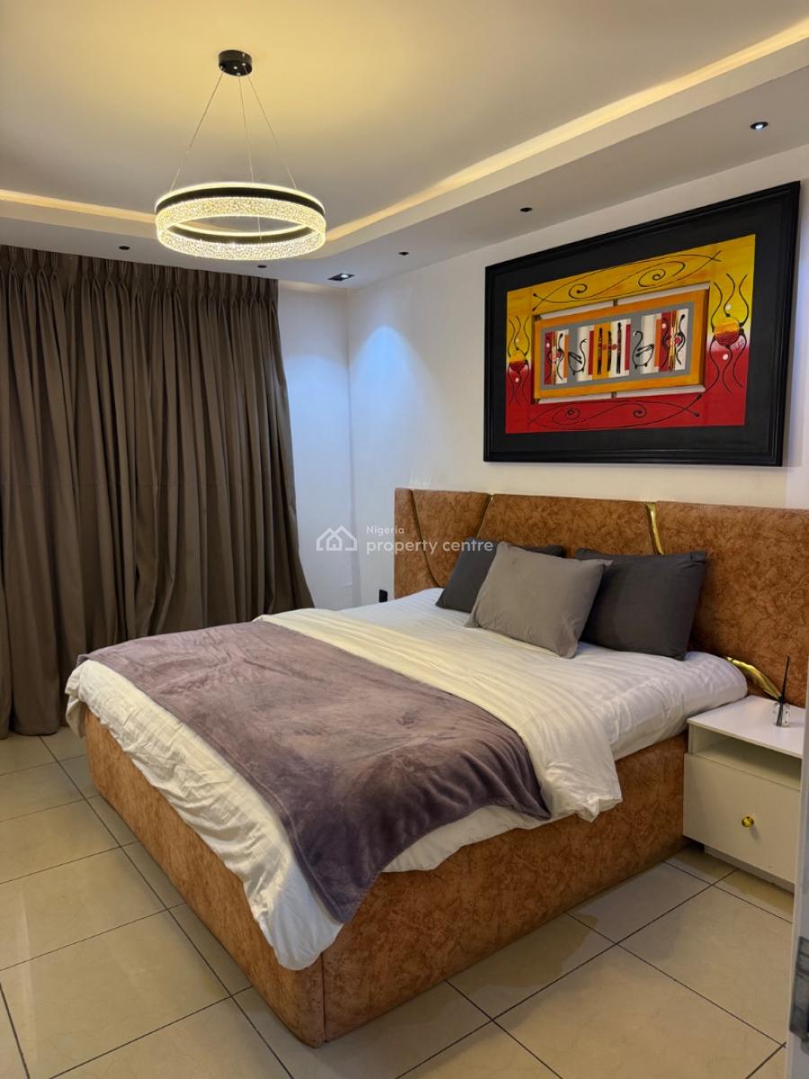 Cute Two Bedrooms Apartment, Five Street, Osapa, Lekki, Lagos, Flat / Apartment Short Let