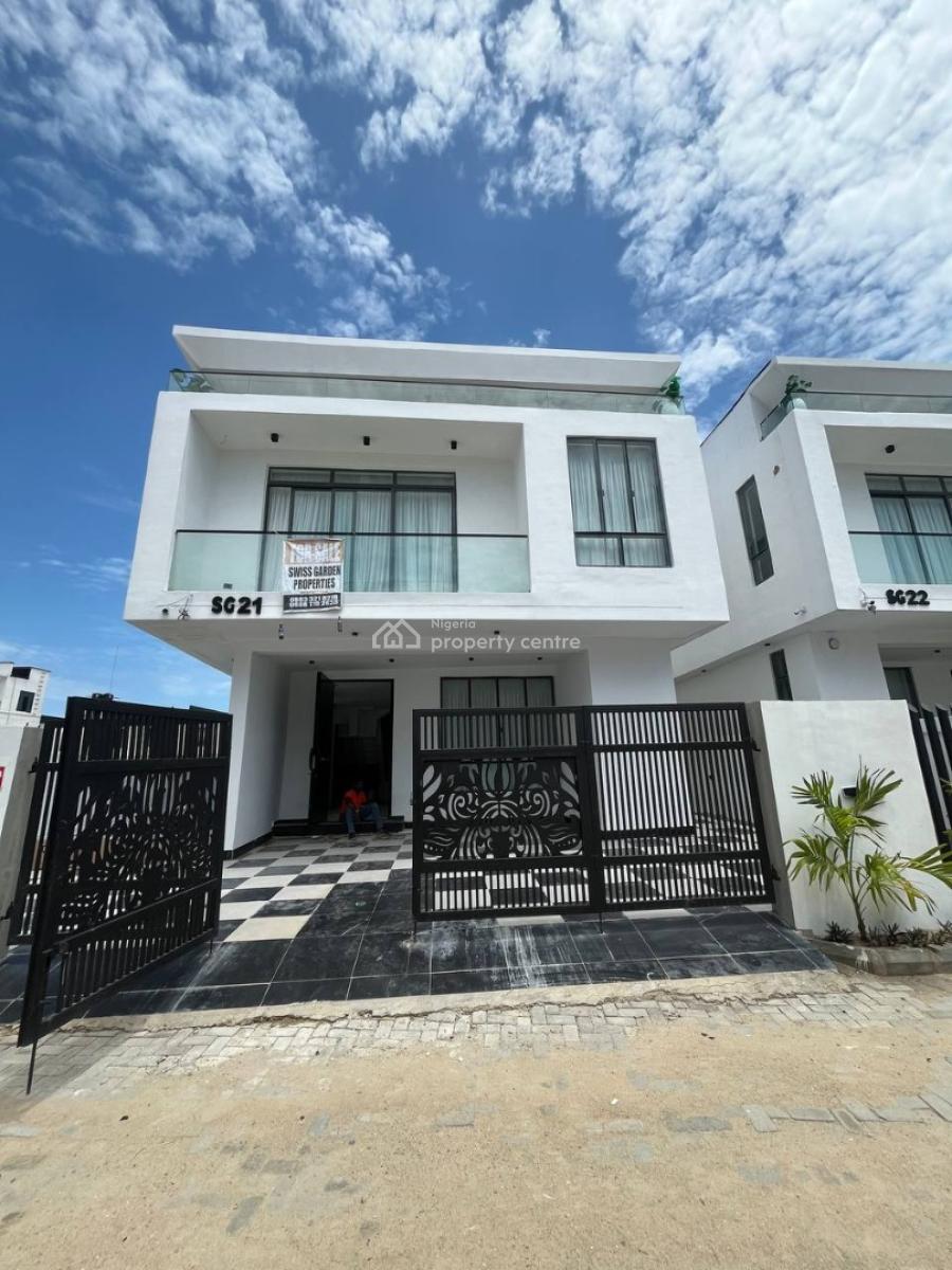 5 Bedroom Detached House with Bq, Second Tollgate, Lekki, Lagos, Detached Duplex for Sale