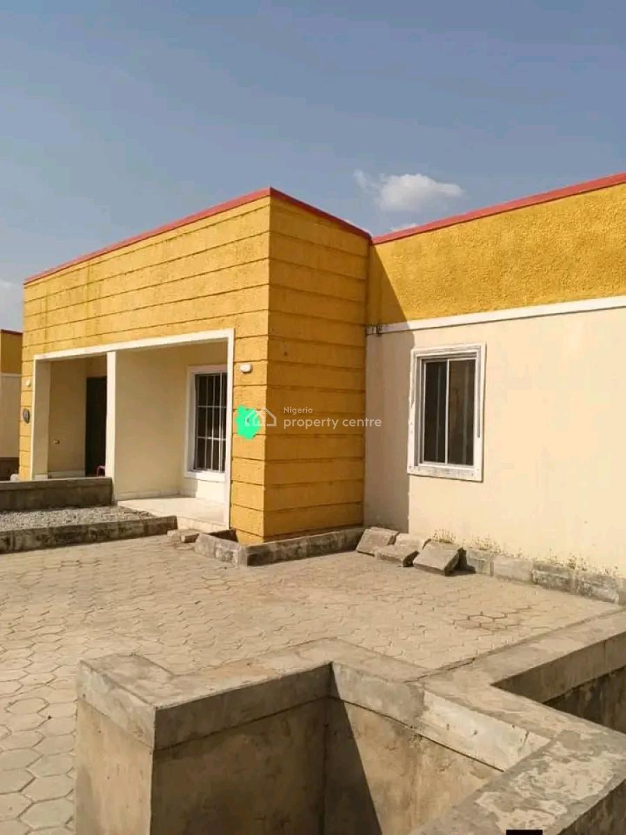 Spacious 2 Bedroom Flat with Pop Ceiling and Kitchen Cabinets, Kuje, Abuja, Semi-detached Bungalow for Sale