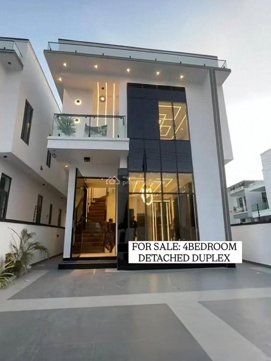 Four Bedrooms Fully Detached Duplex, Ajah, Lagos, Detached Duplex for Sale
