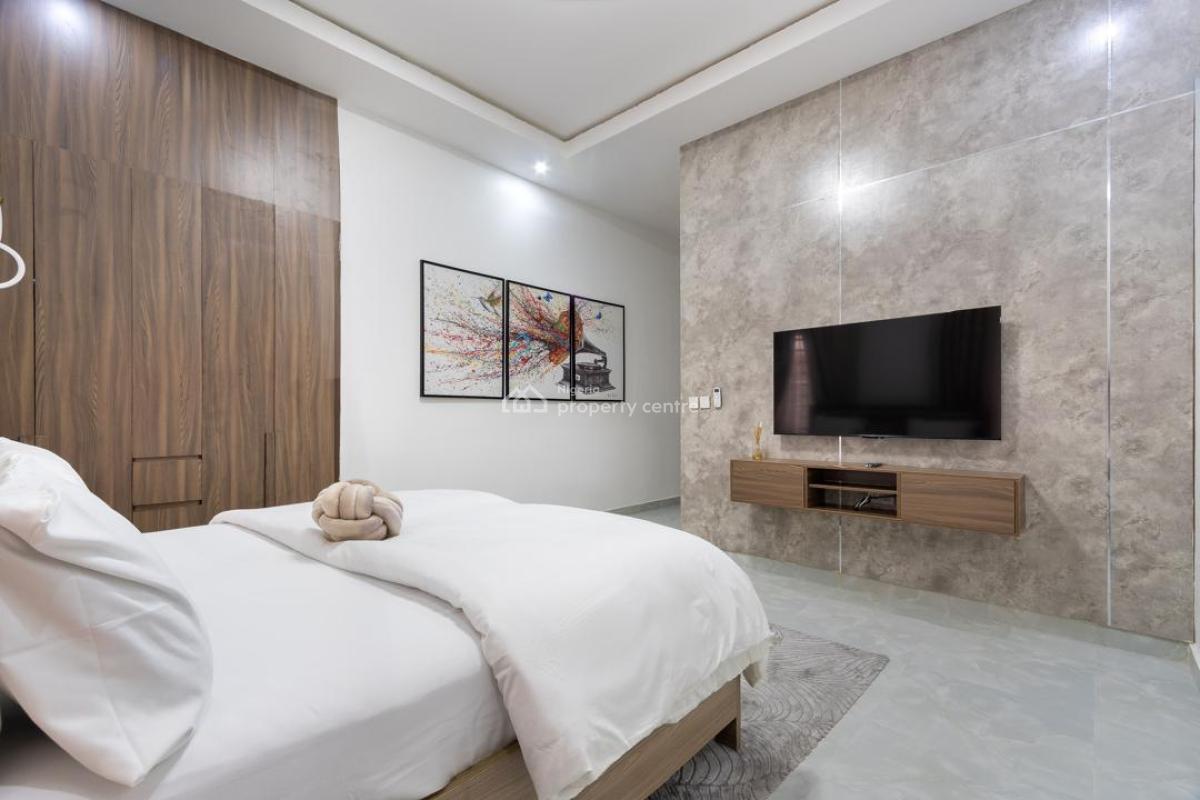 Brand New 3 Bedroom Apartment with Gym, Olayinka Anga Lekki Right, Ikate, Lekki, Lagos, Flat / Apartment Short Let