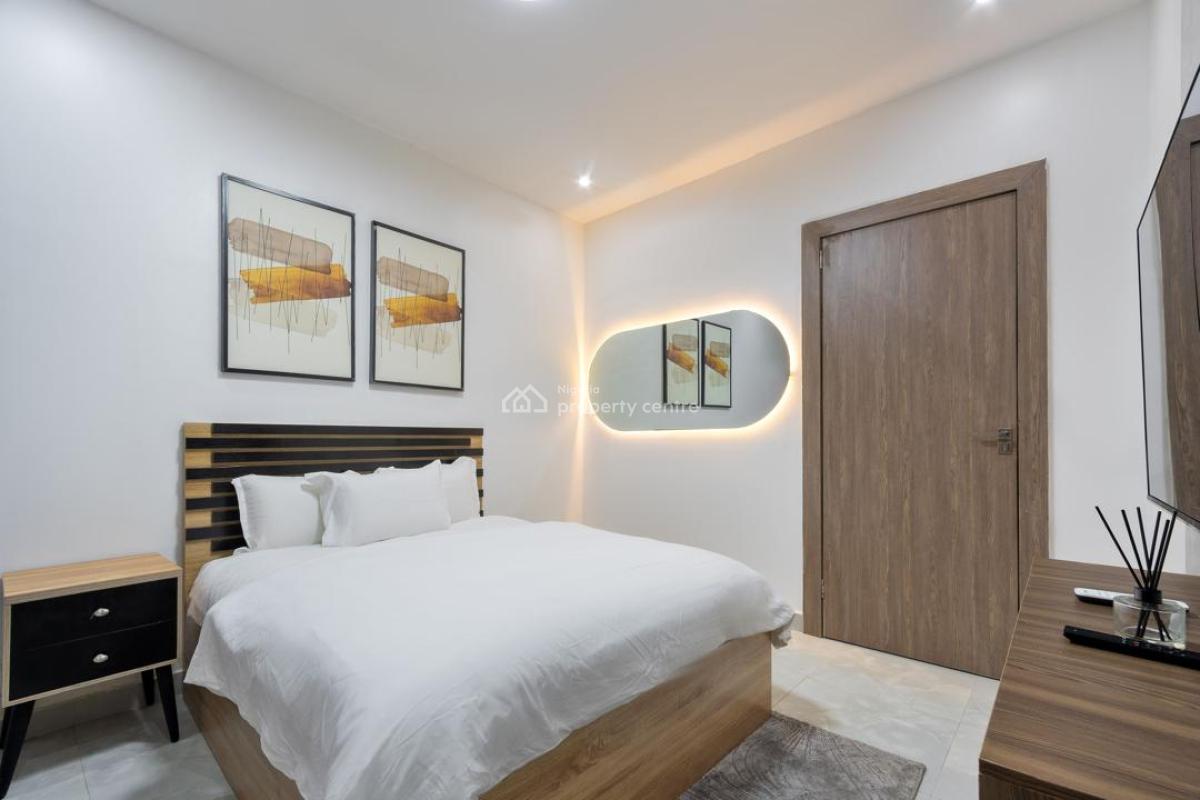 Brand New 3 Bedroom Apartment with Gym, Olayinka Anga Lekki Right, Ikate, Lekki, Lagos, Flat / Apartment Short Let