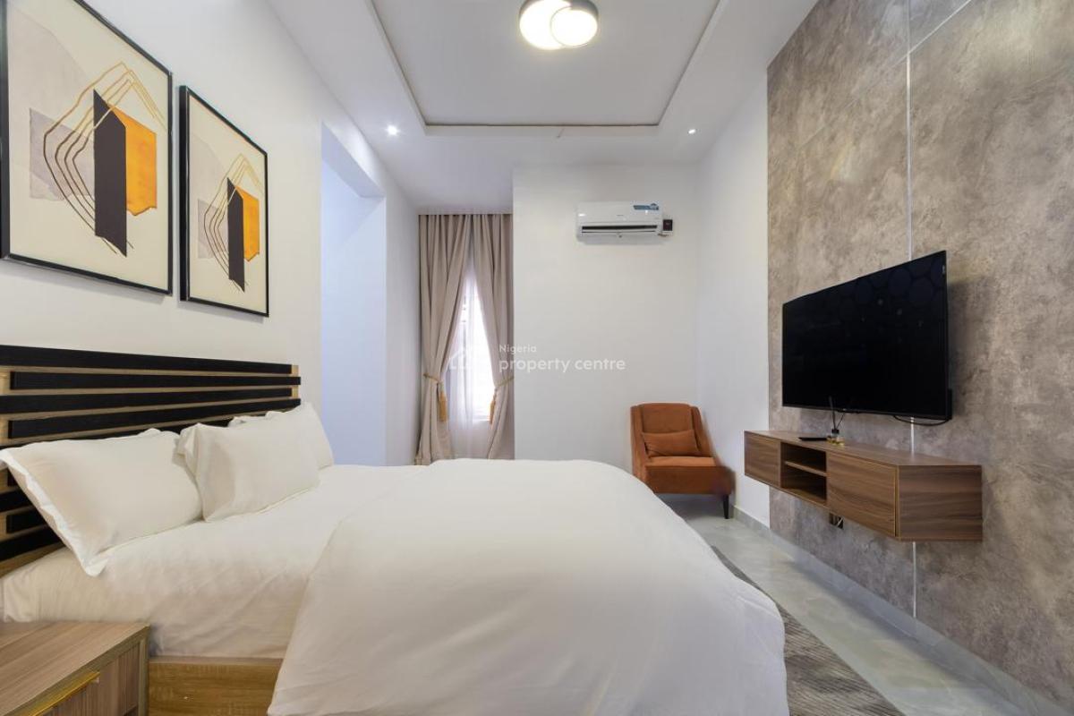 Brand New 3 Bedroom Apartment with Gym, Olayinka Anga Lekki Right, Ikate, Lekki, Lagos, Flat / Apartment Short Let