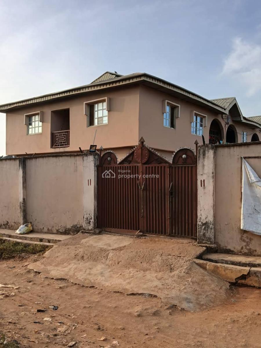 Massive 12 Bedroom Block of Flats with Building Plan, Off Baale Animashaun Road, Alakuko, Ifako-ijaiye, Lagos, Block of Flats for Sale