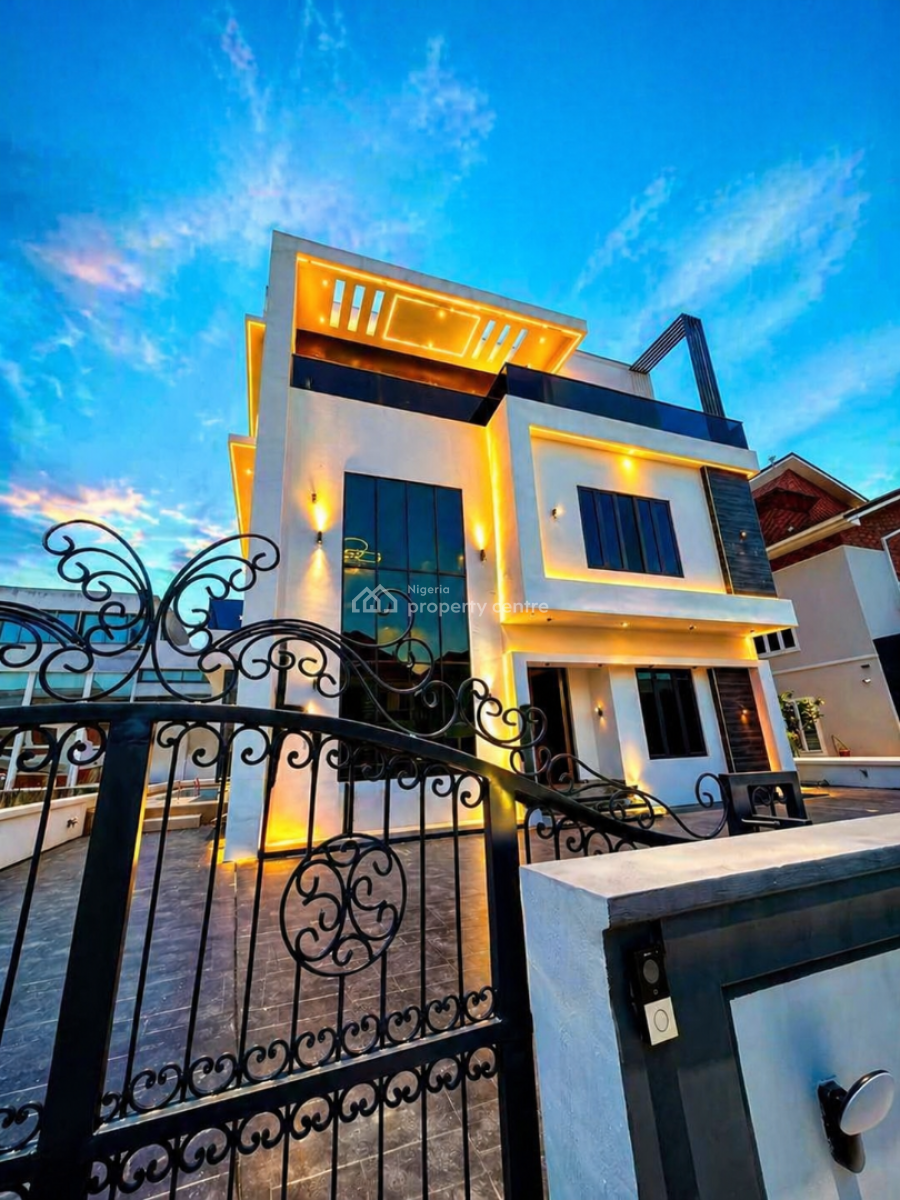 Luxury 5-bedroom Fully Detached Duplex with 2bq,swimming Pool, Pinnock Beach Estate, Osapa, Lekki, Lagos, Detached Duplex for Sale