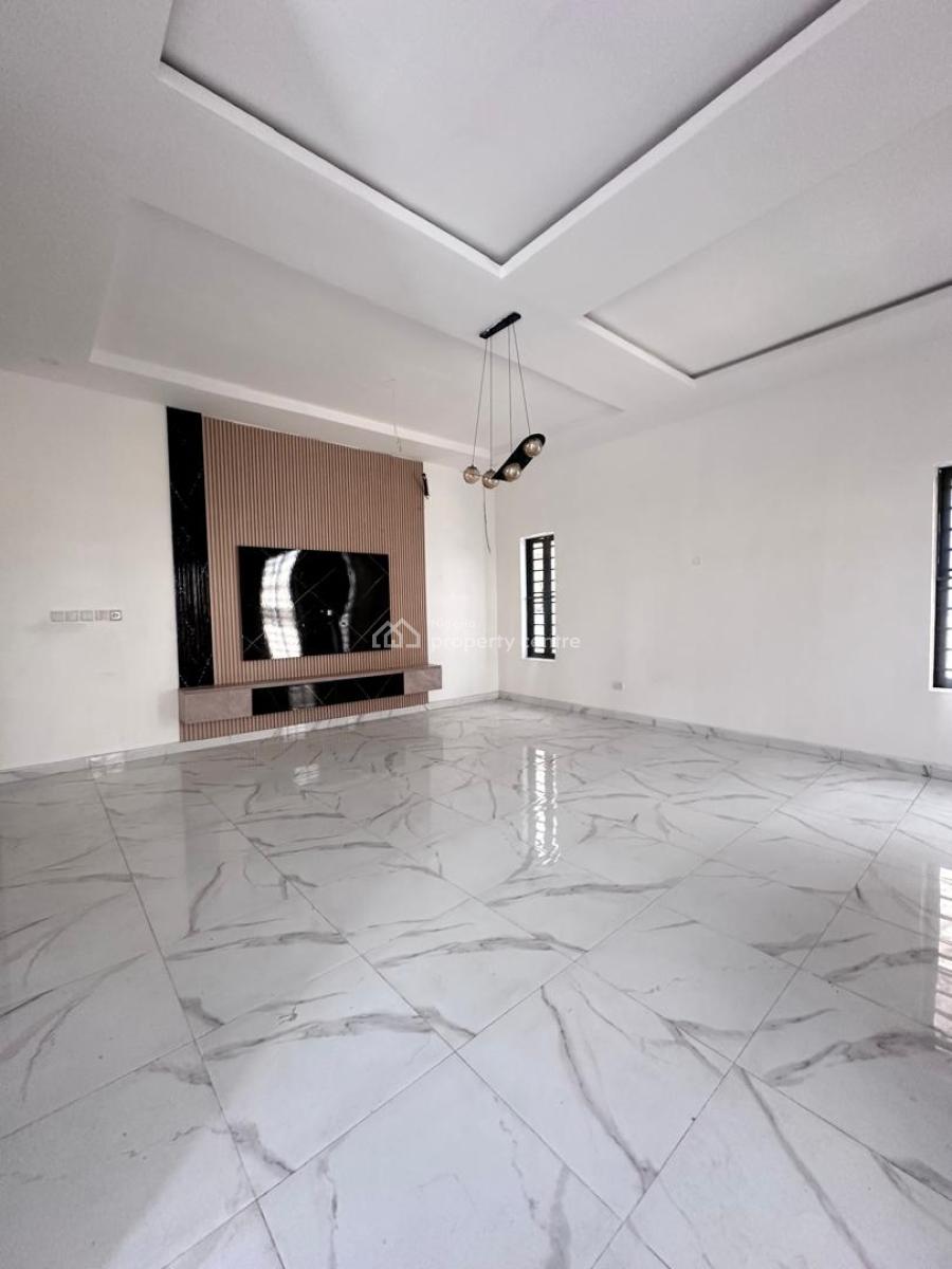 Stunning Spacious 5 Bedrooms Detached Duplex + Bq in a Secured Estate, Chevron, Lekki, Lagos, Detached Duplex for Sale