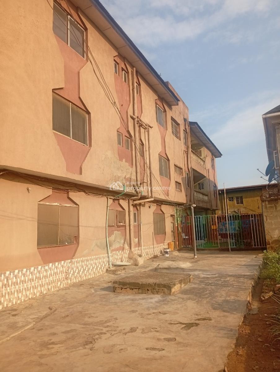 a Massive Block of 12 Flats on Tarred Street at Isheri Olofin, at Isheri Olofin Close to Egbeda, Alimosho Lagos*, Isheri Olofin, Alimosho, Lagos, Block of Flats for Sale