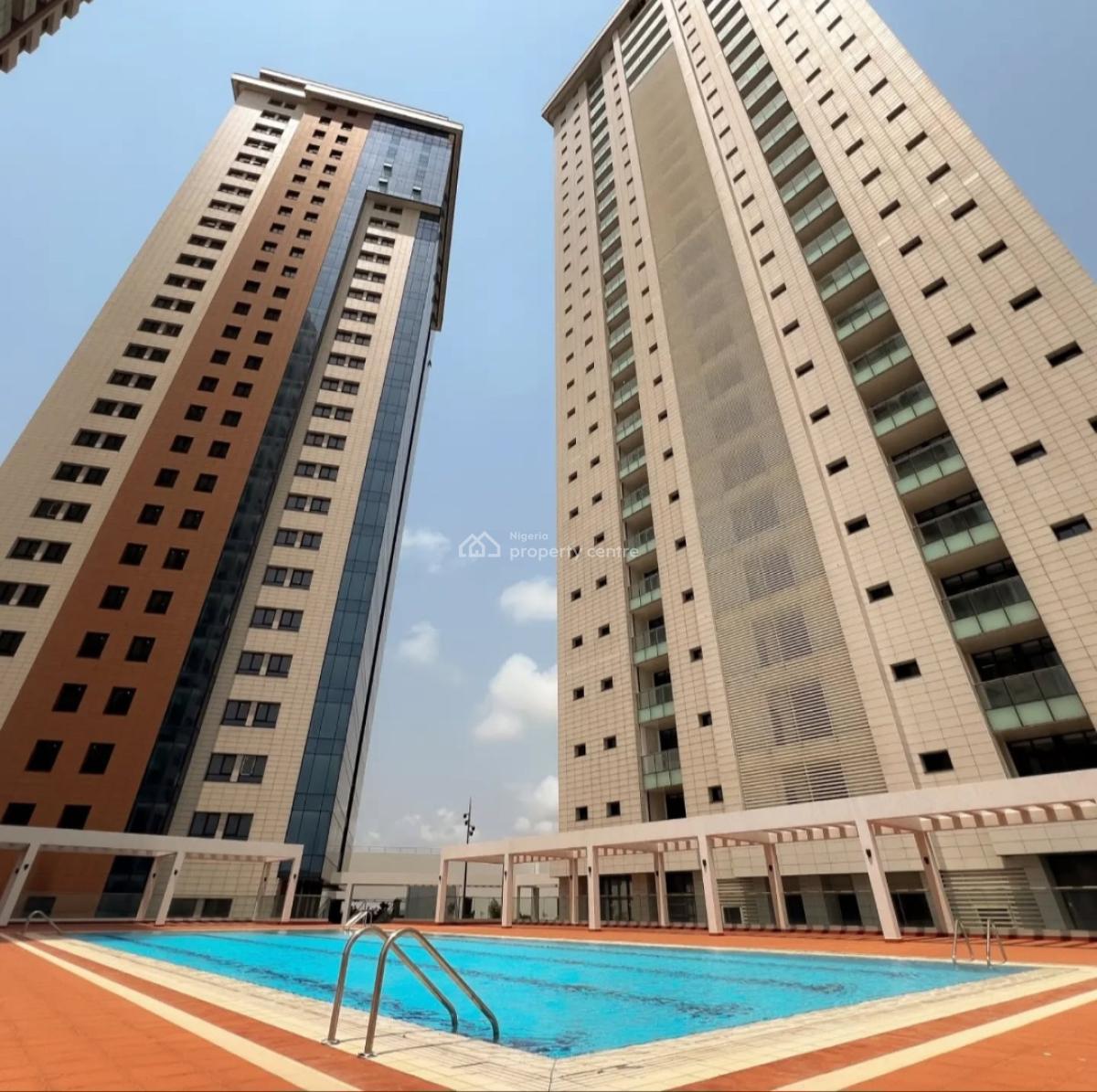 Fully Completed 3 Bedrooms Apartment 186sqm in a 32 Floors Tower, Marina District, Eko Atlantic City, Lagos, House for Sale