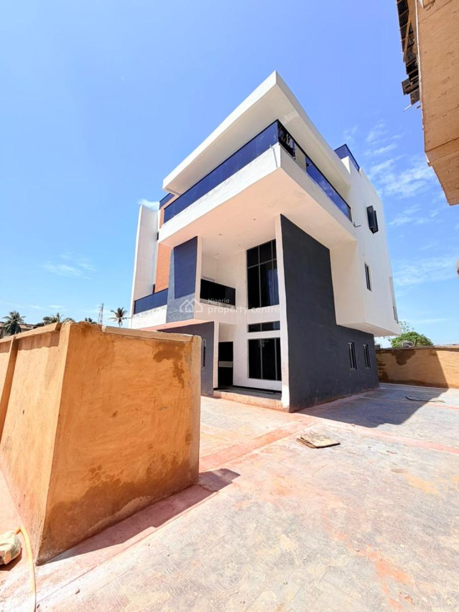 Exquisitely Built 5 Bedroom Fully Detached Duplex with Bq & Cinema, Maryland, Lagos, Detached Duplex for Sale