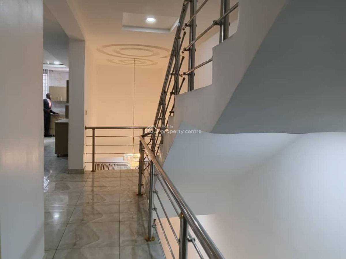 Newly Built Partially Furnished 4 Bedroom Terrace Duplex  + B.q, in a Serene Secured Neighborhood, Adeniyi Jones, Ikeja, Lagos, Terraced Duplex for Rent