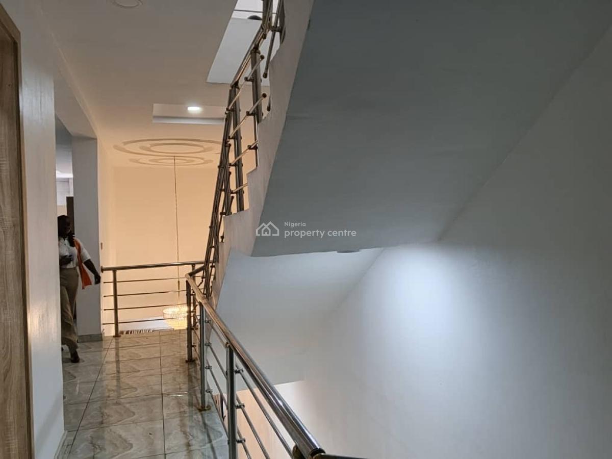 Newly Built Partially Furnished 4 Bedroom Terrace Duplex  + B.q, in a Serene Secured Neighborhood, Adeniyi Jones, Ikeja, Lagos, Terraced Duplex for Rent
