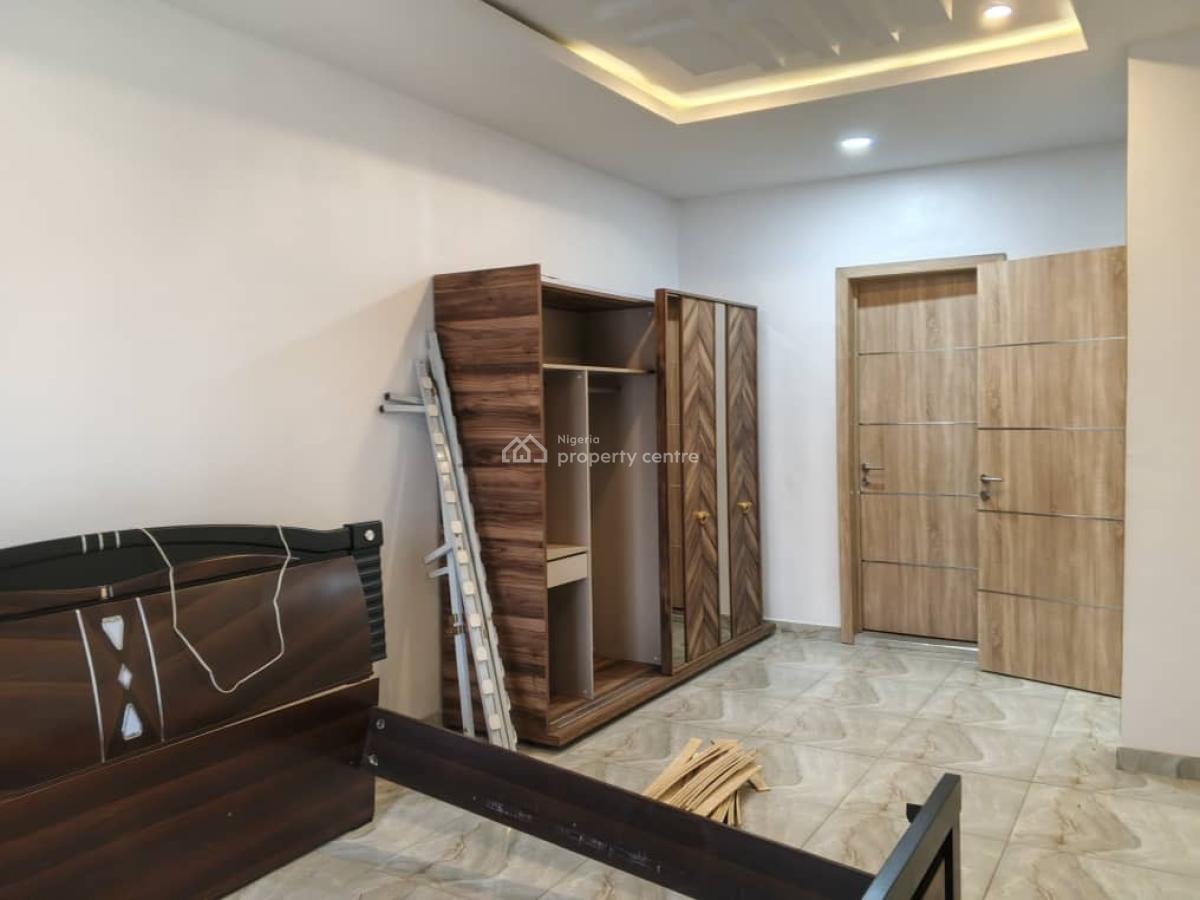 Newly Built Partially Furnished 4 Bedroom Terrace Duplex  + B.q, in a Serene Secured Neighborhood, Adeniyi Jones, Ikeja, Lagos, Terraced Duplex for Rent