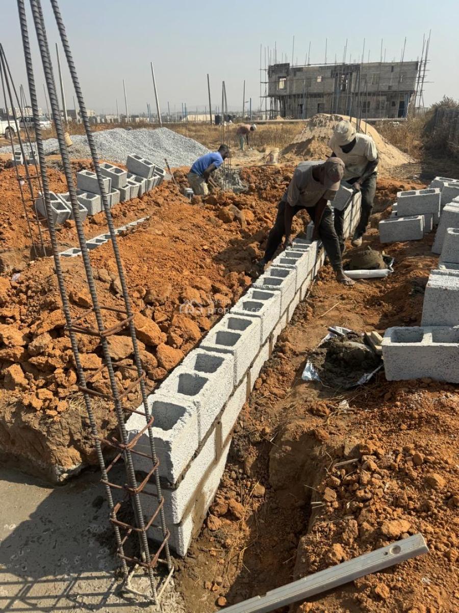 4 Bedroom Terrace Duplex with Bq, Behind Nia & Sss Staff Quarters, Karu, Abuja, Residential Land for Sale