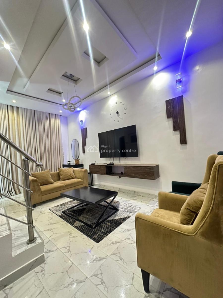 a Fully Furnished 5 Units of 2 Bedroom Terrace Duplexes with Swimming Pool, Olasunbo Kazeem Estate, Sharp Corner, Oluyole Extension, Ibadan, Oyo, Terraced Duplex for Sale