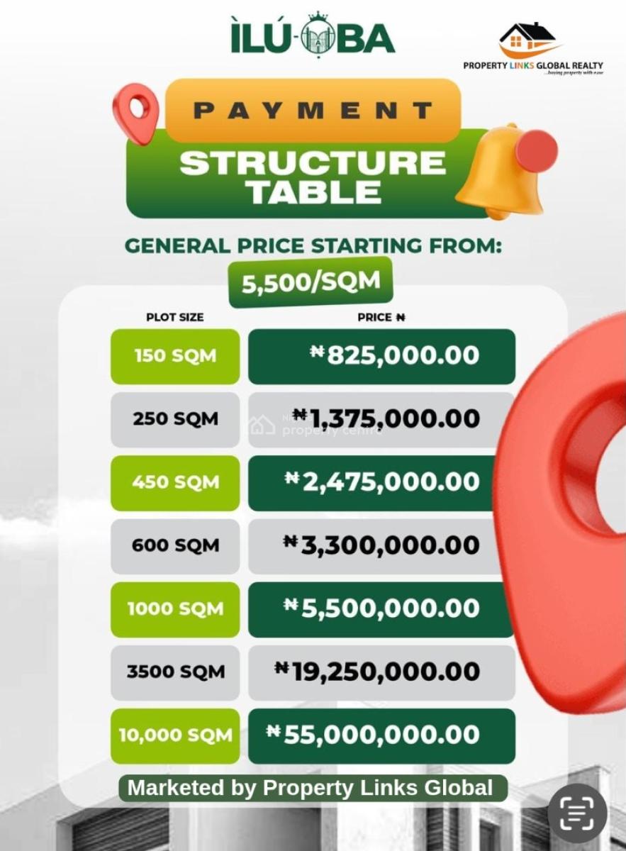 Luxury Land in a Strategic Location Directly Facing Express, Ilu Oba Estate Oke Oyi Close to University Road, Ilorin East, Kwara, Residential Land for Sale