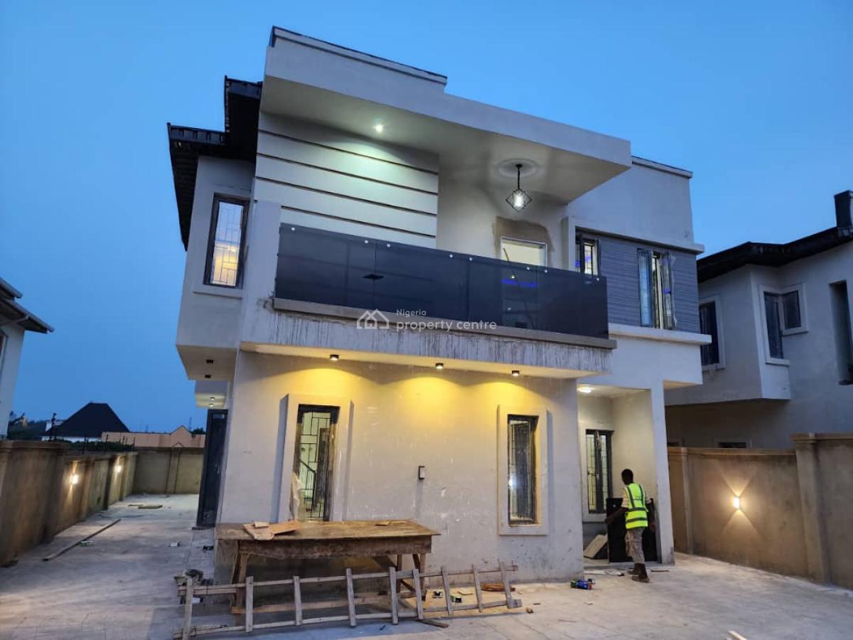 New 4-bedroom Detached Duplex with Bq, Alalubosa Main, Alalubosa, Ibadan, Oyo, House for Sale