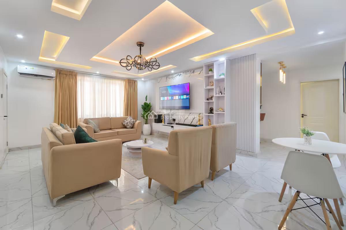 Ahiij 2 Bedroom Apartment with Ps5, Gym and Swimming Pool, Oba Oniru Palace, Oniru, Victoria Island (vi), Lagos, Flat / Apartment Short Let