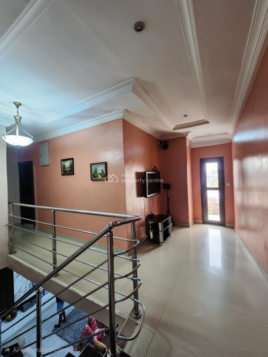 Luxury 4 Bedroom Terrace Duplex with Self Compound, Surulere, Lagos, Terraced Duplex for Sale
