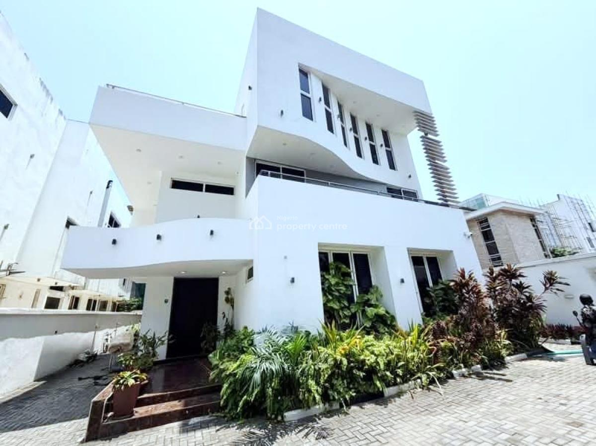 Architectural Masterpiece 5 Bedroom Detached House, Banana Island, Ikoyi, Lagos, Detached Duplex for Rent