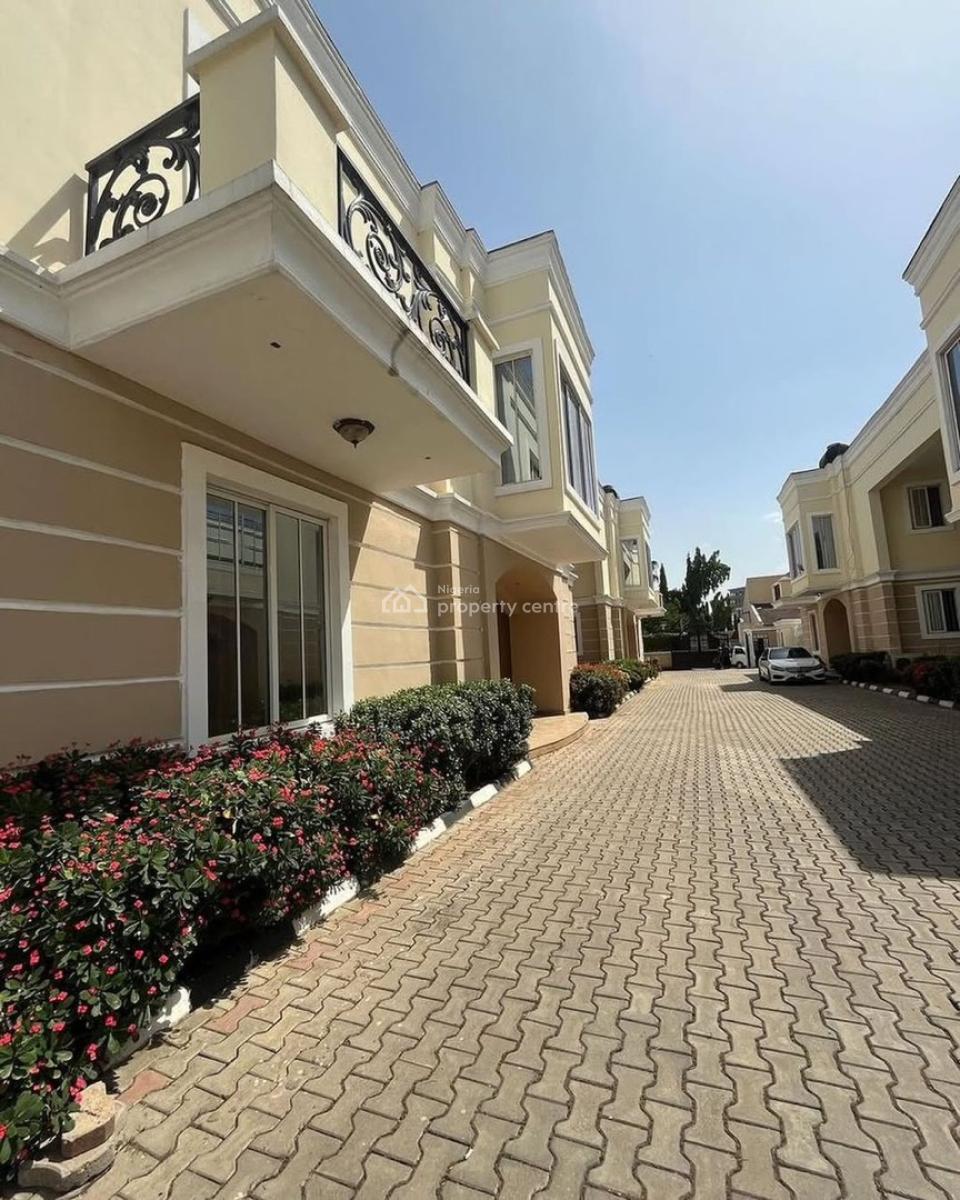 Beautiful 4 Bedroom Serviced Semi Detached Spacious Duplex, Bq, Serene and Well Secured Neighborhood, Maitama District, Abuja, Semi-detached Duplex for Rent