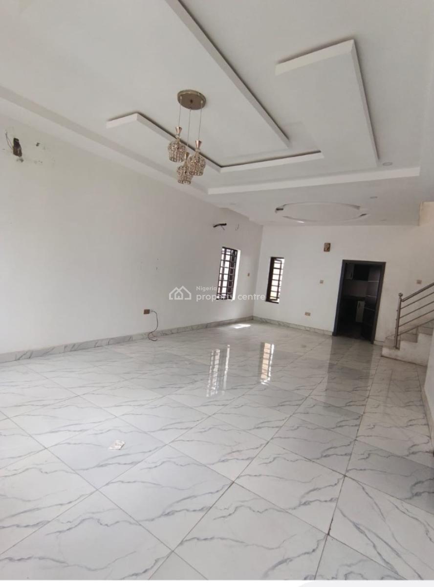 Luxury 3 Bedroom Detached Duplex with Bq, Before Blenco Supermarket, Sangotedo, Ajah, Lagos, Semi-detached Duplex for Rent