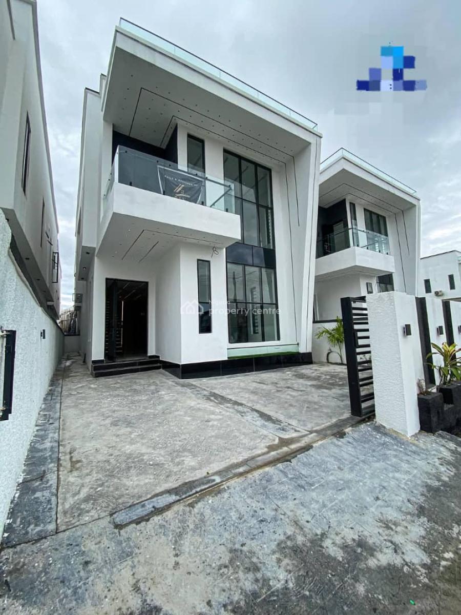 Modern 4 Bedrooms Fully Detached Duplex with Bq, Ajah, Lagos, Detached Duplex for Sale