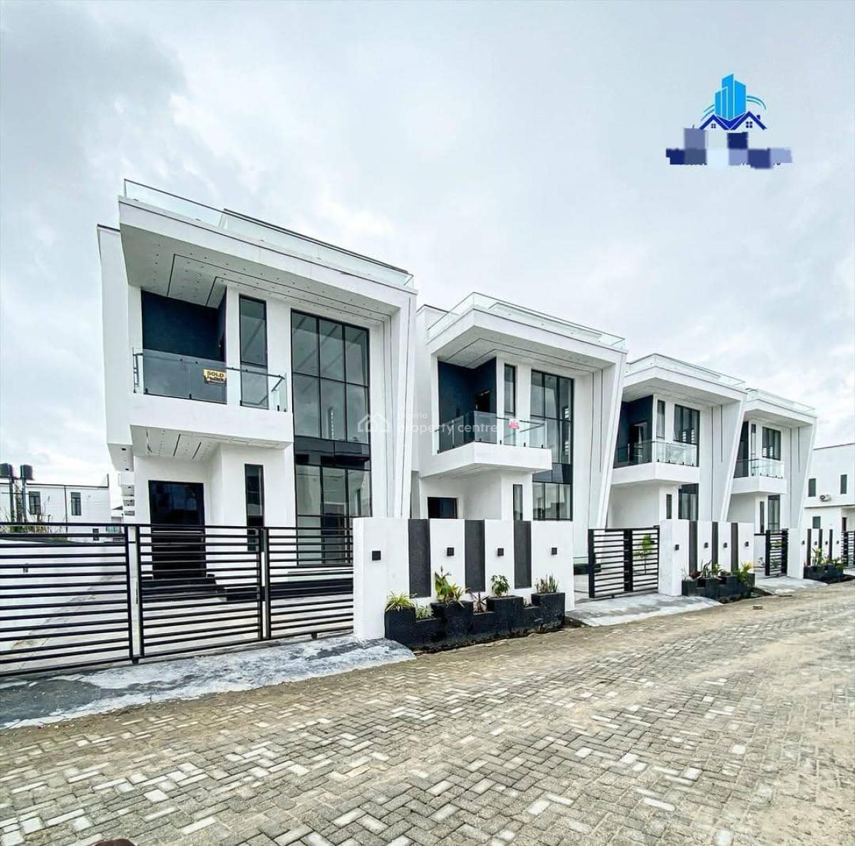 Modern 4 Bedrooms Fully Detached Duplex with Bq, Ajah, Lagos, Detached Duplex for Sale