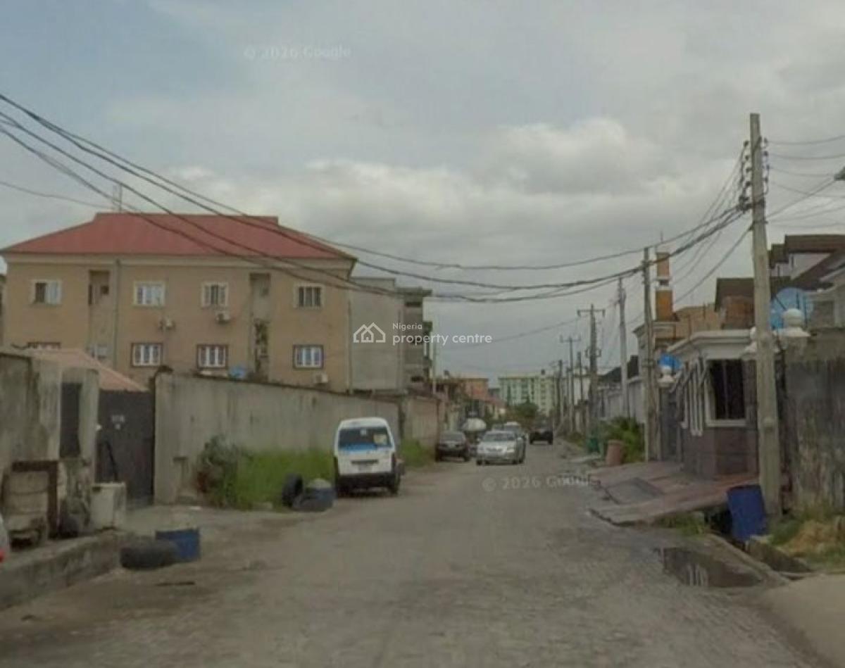 Land with Structure Measuring 951sqm, Off Platinum Way Beside Nicon Town., Lekki, Lagos, Residential Land Joint Venture