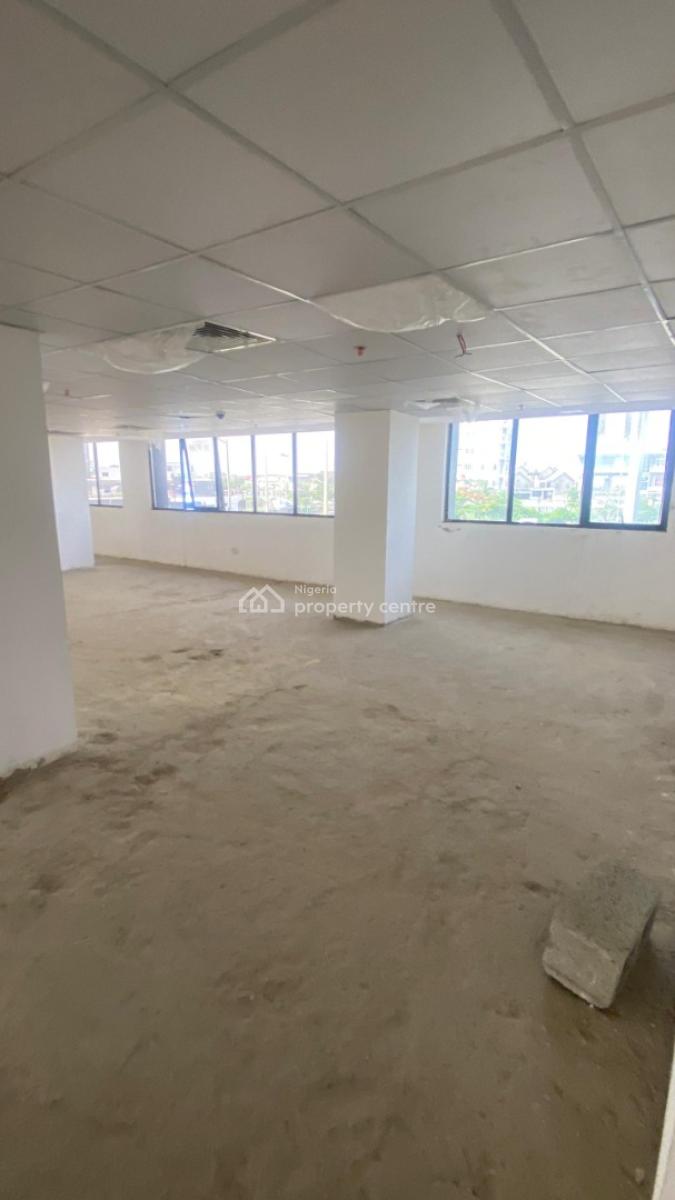 Fully Serviced and Luxury 738sqm Open Plan Office Space, Lekki Phase1, Lekki, Lagos, Office Space for Rent