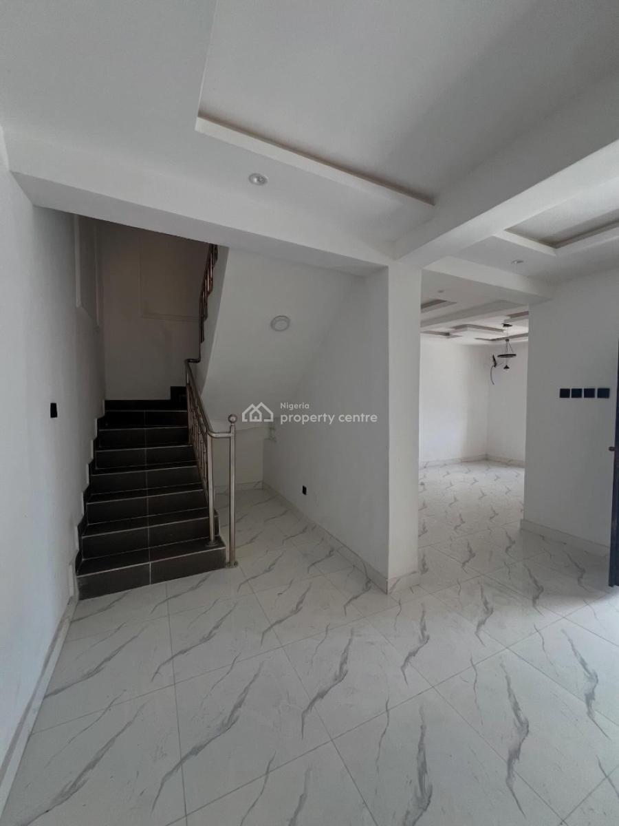 4 Bedroom Semi Detached Duplex with Bq, Chevron, Lekki, Lagos, Semi-detached Duplex for Rent