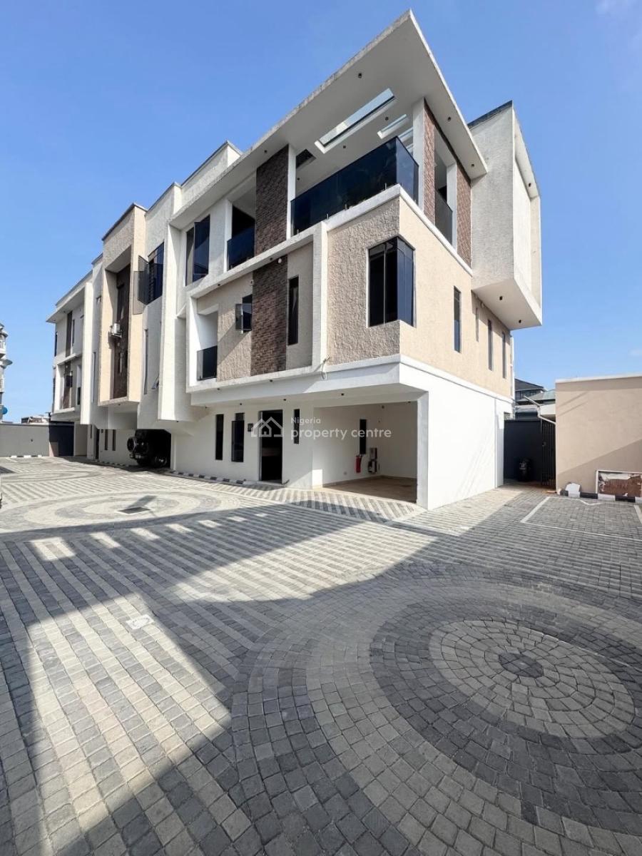 Spacious 4 Bedroom Terrace Duplex with En-suite Rooms, Lekki Right, Lekki Phase 1, Lekki, Lagos, Terraced Duplex for Rent