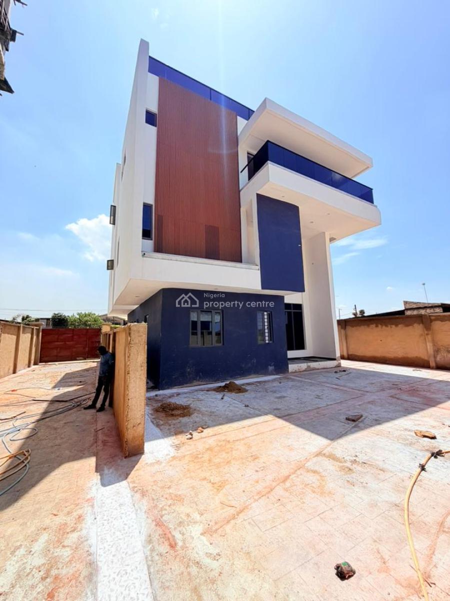 Magnificent 5 Bedroom Detached Duplex with Bq and Smart Features, Maryland, Lagos, Detached Duplex for Sale