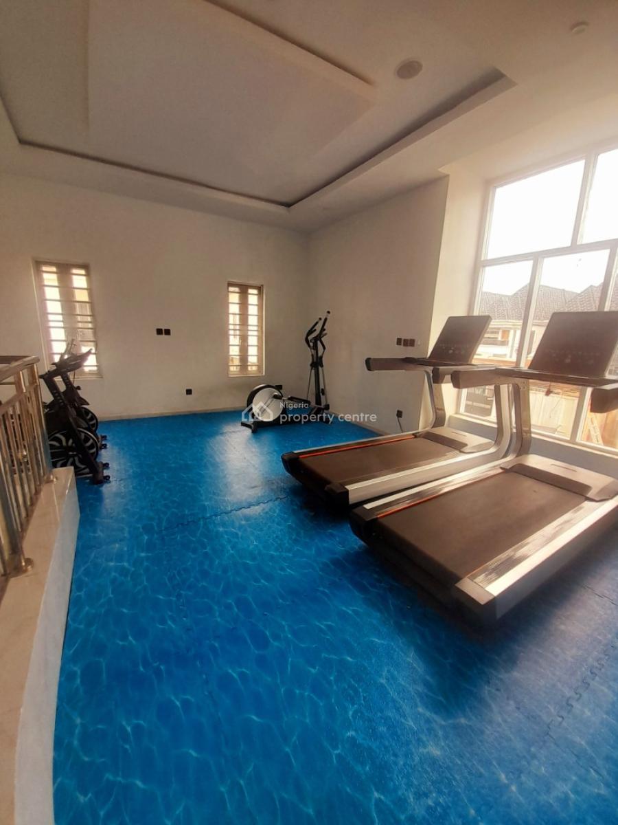 Furnished and Serviced Room in a Shared Apartment (duplex) at Orchid, Royal Pine Estate, Orchid Road, Lekki, Lagos, Self Contain (single Rooms) for Rent