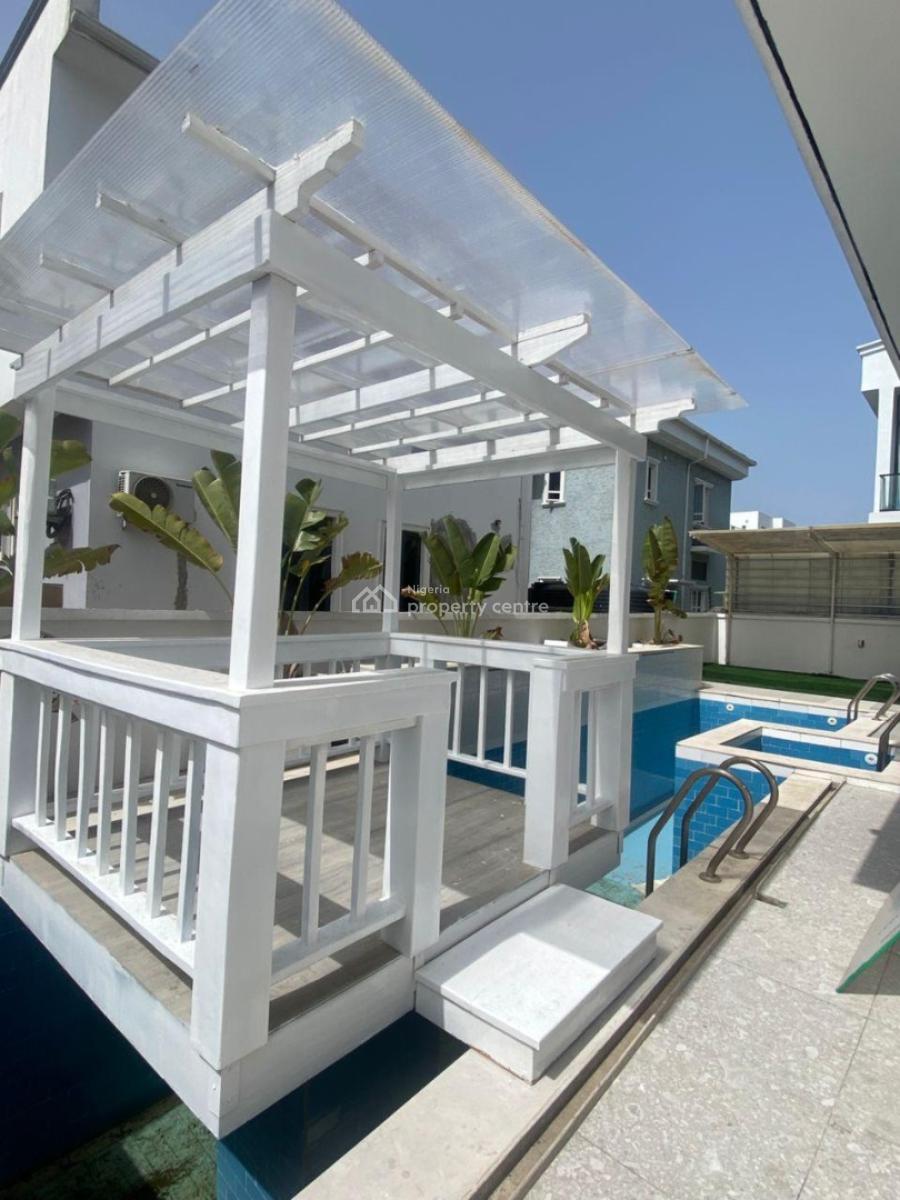 Excellent 5bedroom Duplex with a Bq,pool,cinema, Osapa, Lekki, Lagos, Detached Duplex for Sale