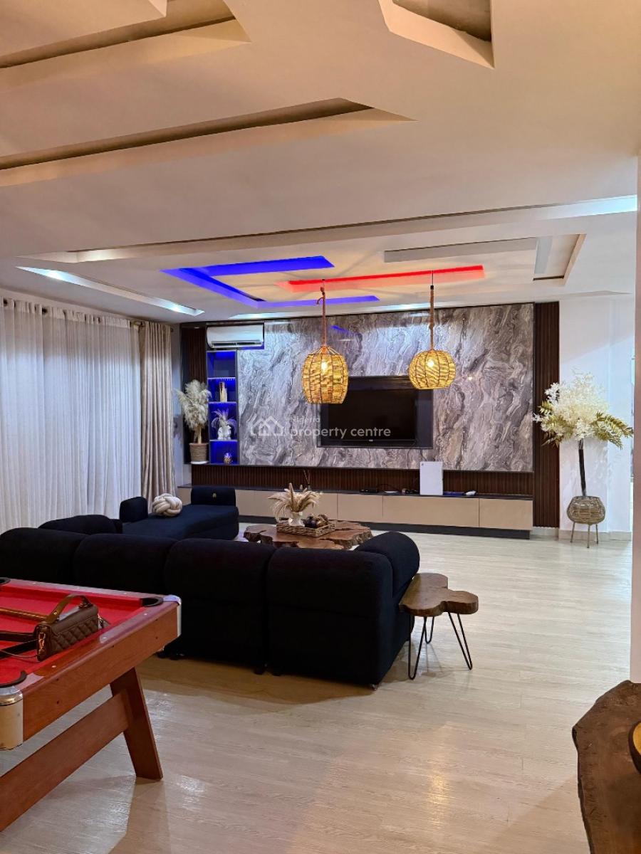 Apt 9-a Brand New Luxury 2 Bedroom  with Swimming Pool, Ps5, Gym, Balc, Lekki Phase 1, Lekki, Lagos, Flat / Apartment for Rent
