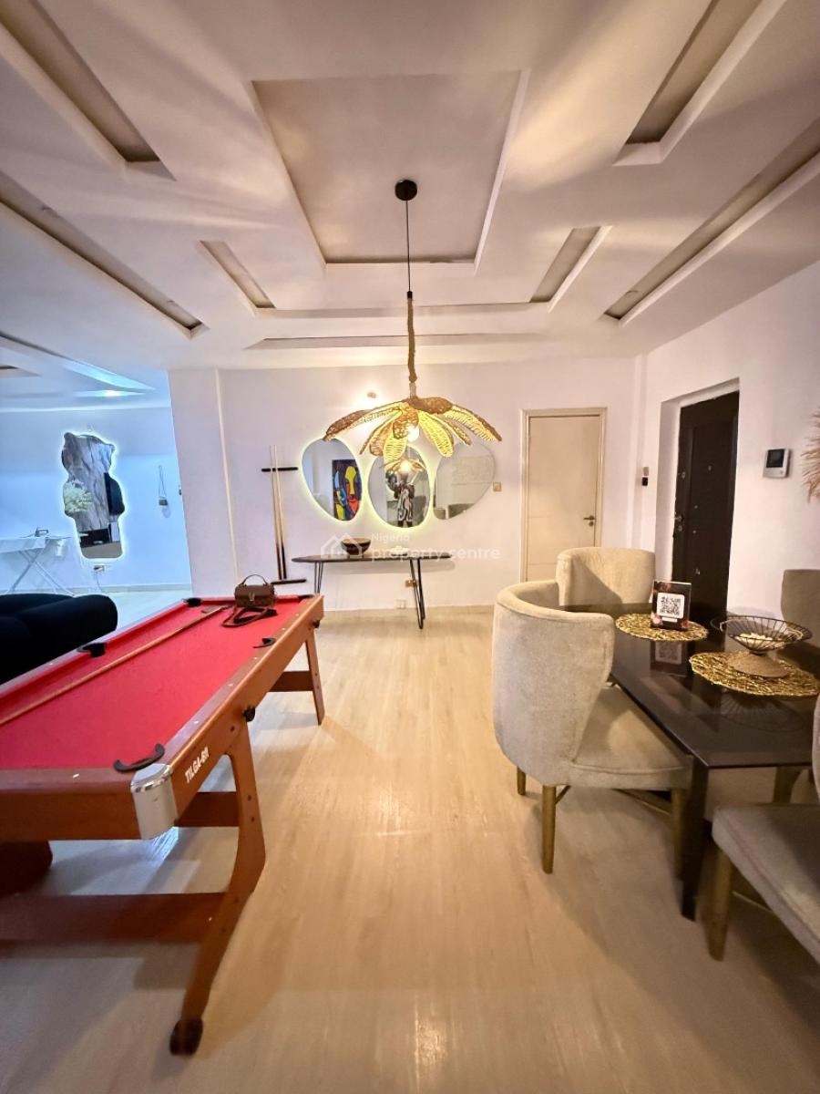 Apt 9-a Brand New Luxury 2 Bedroom  with Swimming Pool, Ps5, Gym, Balc, Lekki Phase 1, Lekki, Lagos, Flat / Apartment for Rent