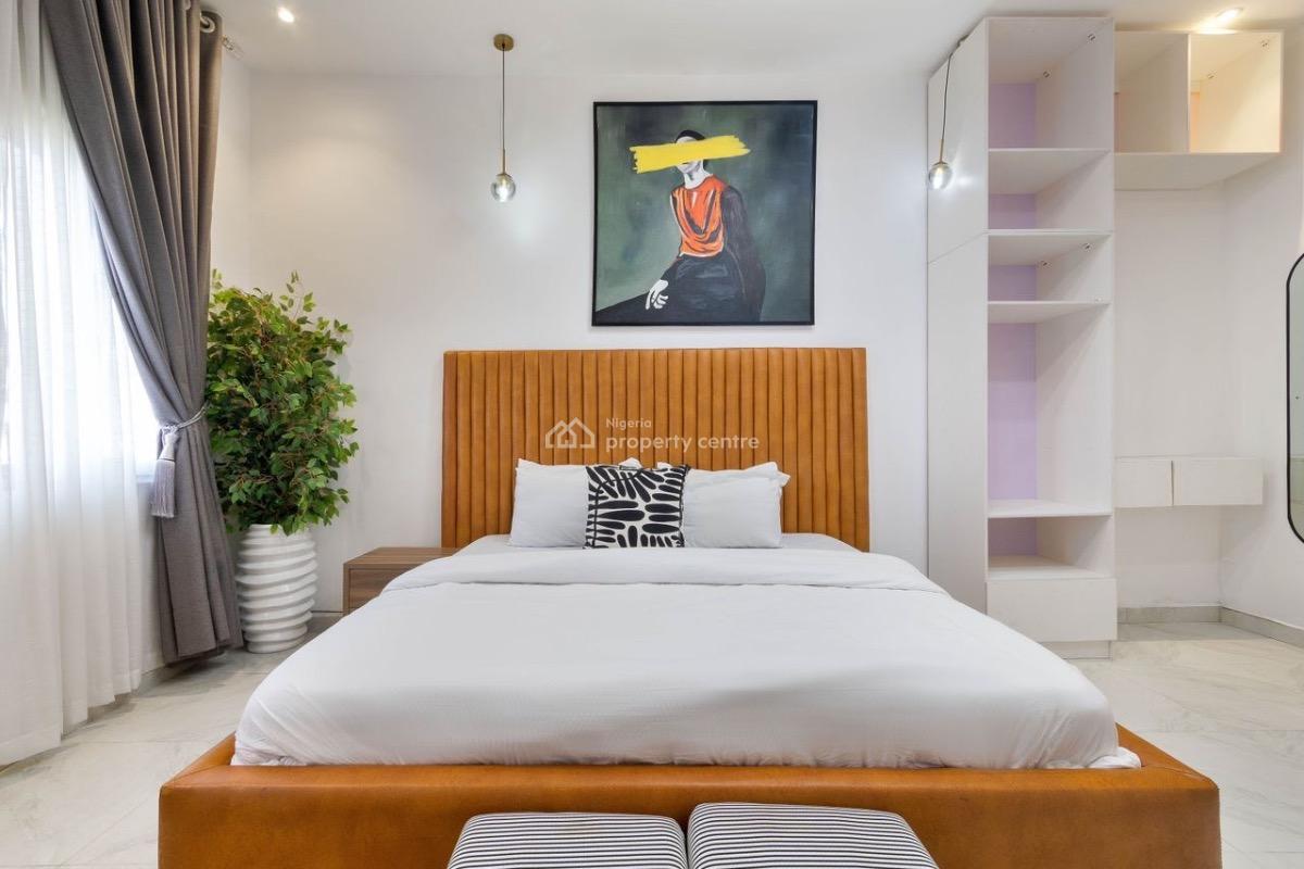 a Brand New Luxury 2 Bedroom  with Swimming Pool, Ps5, Gym, Balconies,, Lekki Phase 1, Lekki, Lagos, Flat / Apartment Short Let