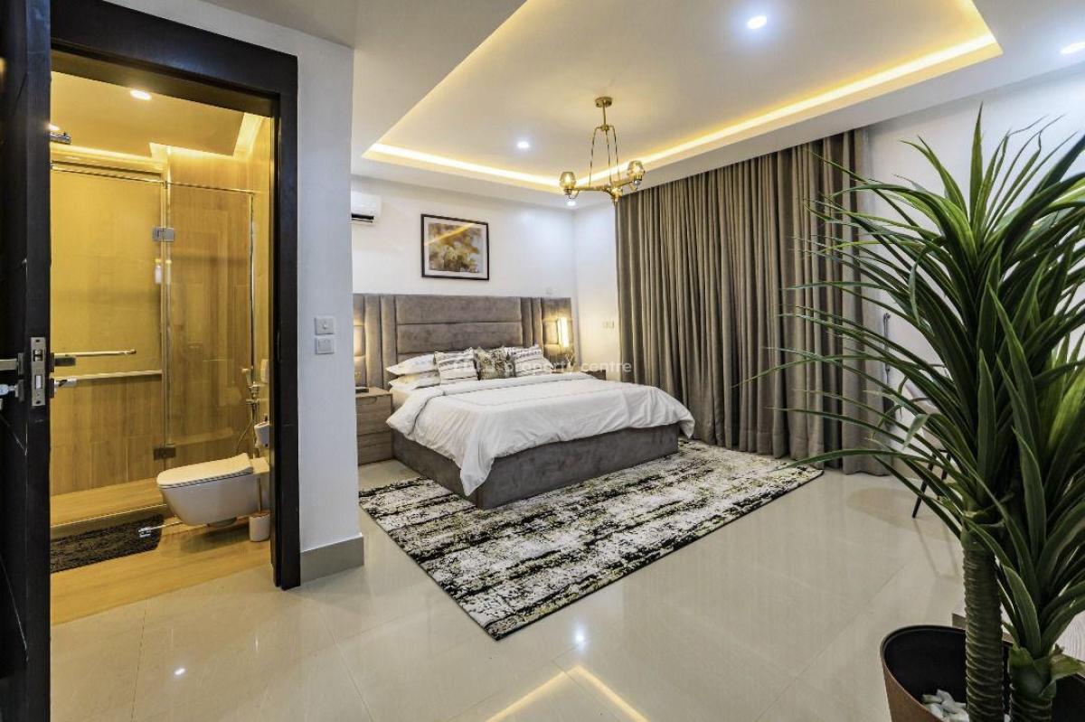 a Brand New Luxury 2 Bedroom  with Swimming Pool, Ps5, Gym, Balconies,, Lekki Phase 1, Lekki, Lagos, Flat / Apartment Short Let