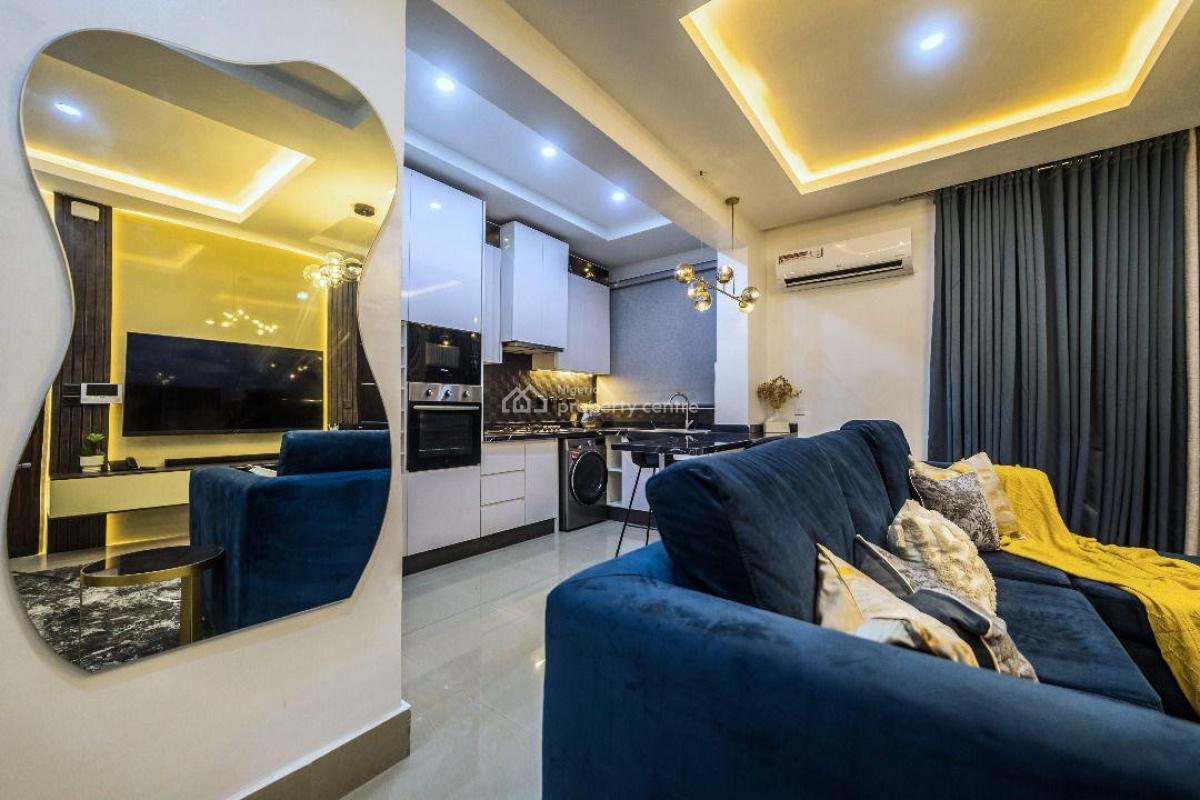 a Brand New Luxury 2 Bedroom  with Swimming Pool, Ps5, Gym, Balconies,, Lekki Phase 1, Lekki, Lagos, Flat / Apartment Short Let