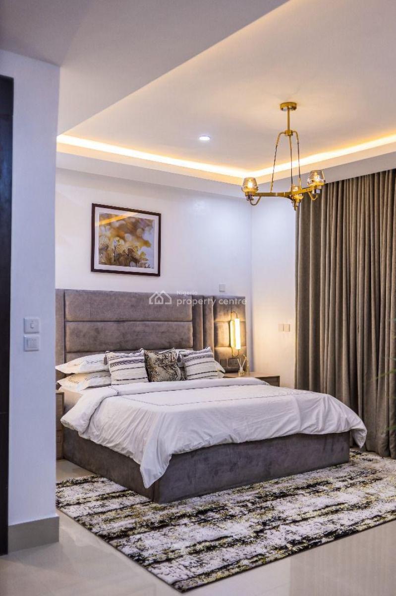 a Brand New Luxury 2 Bedroom  with Swimming Pool, Ps5, Gym, Balconies,, Lekki Phase 1, Lekki, Lagos, Flat / Apartment Short Let