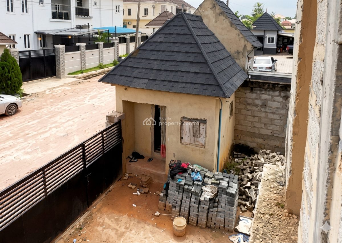 4 Bedrooms Semi Detached Duplex Carcass, Galadimawa, Abuja, Detached Duplex for Sale