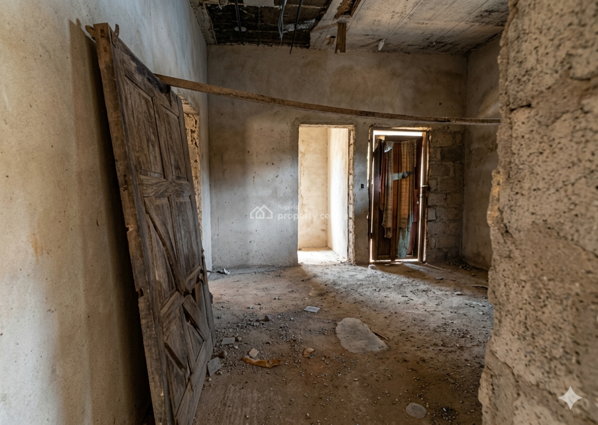 4 Bedrooms Semi Detached Duplex Carcass, Galadimawa, Abuja, Detached Duplex for Sale