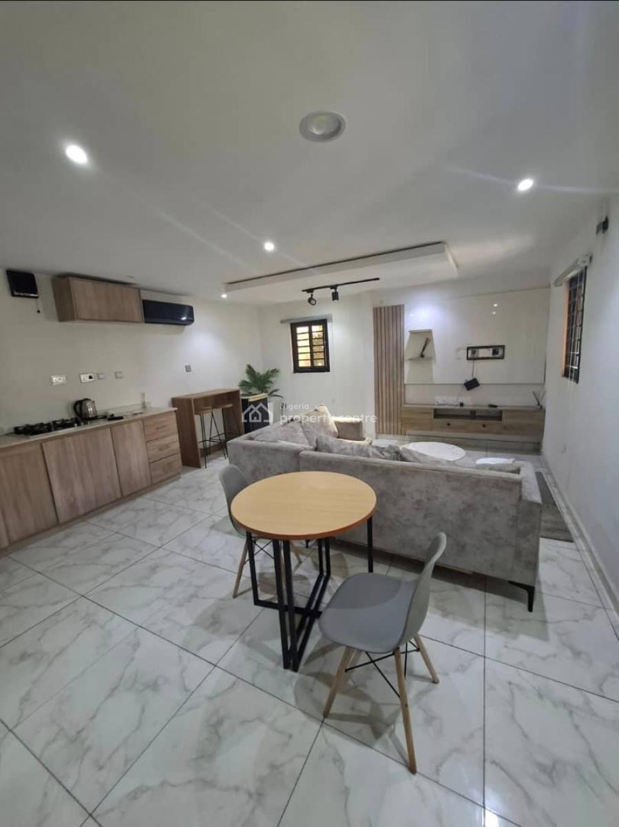 Fully Serviced, Furnished and Unfurnished Mini Flat (room and Parlor), Off Jose Maria, Lekki Right, Lekki Phase 1, Lekki, Lagos, Mini Flat (room and Parlour) for Rent