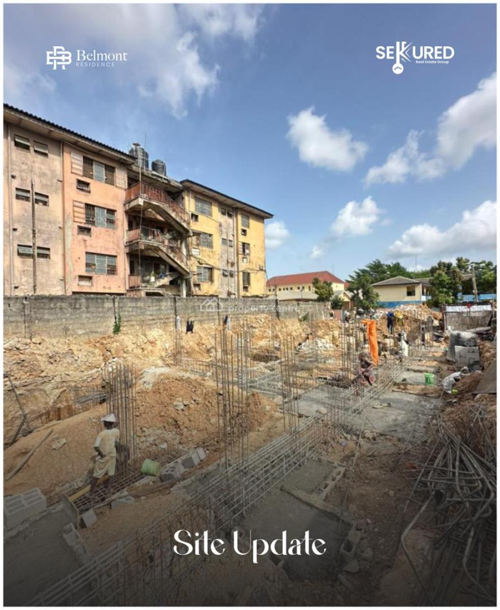 High-yield 1 Bedroom Offplan Investment Apartment, Yaba, Lagos, Flat / Apartment for Sale