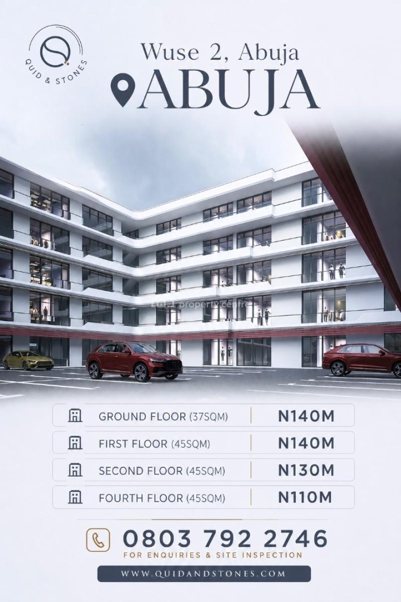 Plaza / Shops (offplan), Wuse 2, Wuse 2, Abuja, Plaza / Complex / Mall for Sale