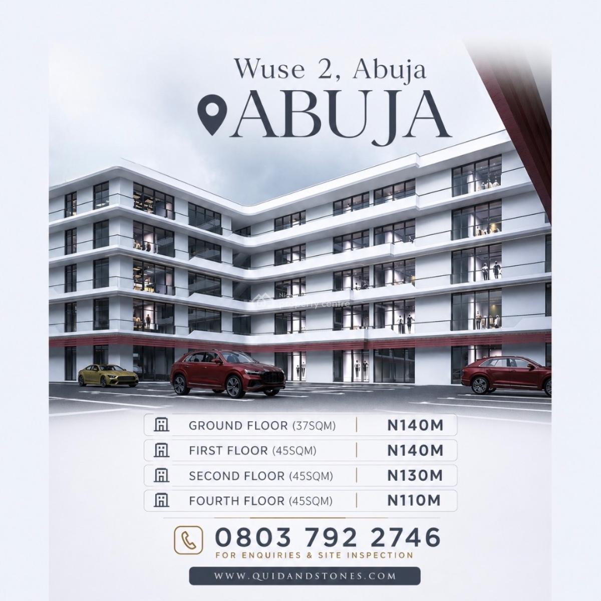 Plaza / Shops (offplan), Wuse 2, Wuse 2, Abuja, Plaza / Complex / Mall for Sale