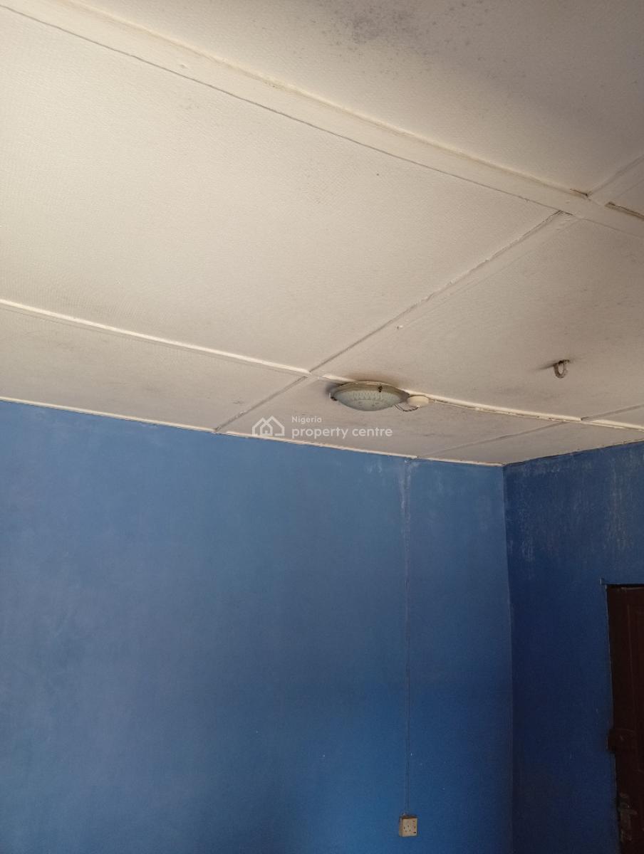 Tiled Room and Parlour Self Contained,in Interlocking Gated Street, Off Pipeline/jonathan Coker Road, Fagba, Agege, Lagos, Mini Flat (room and Parlour) for Rent